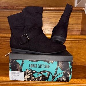 Lower East Side Women's Black Ankle Booties
